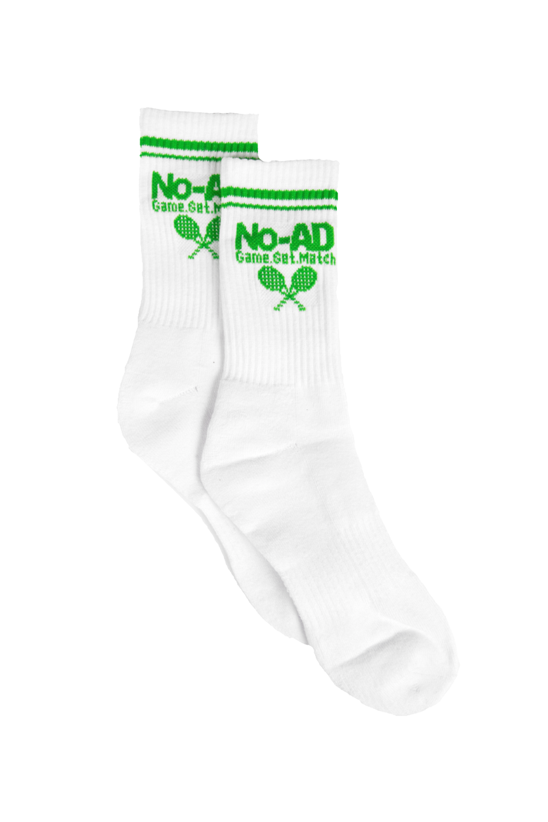 NO-AD Game Set Match Socks